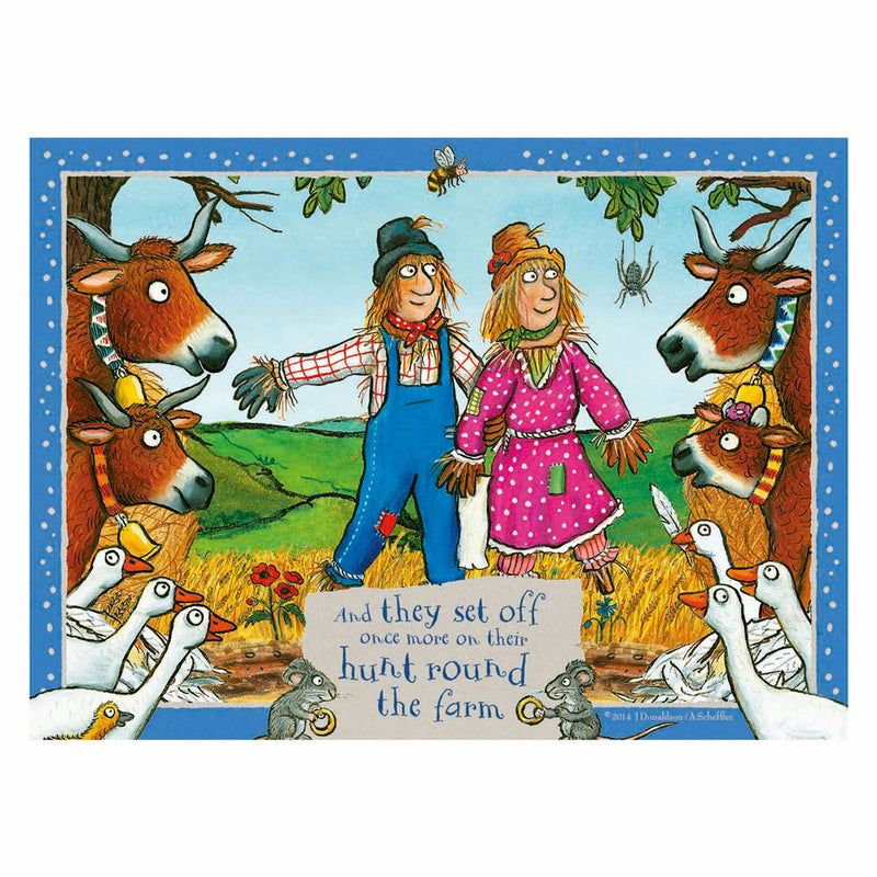 Load image into Gallery viewer, Ravensburger legpuzzel trouwerij op de boerderij - 4 puzzels