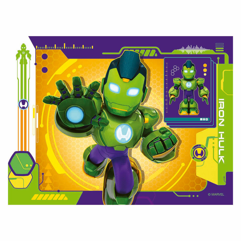 Load image into Gallery viewer, Ravensburger legpuzzel iron man en zijn fantastische vriendjes - 4 puzzels