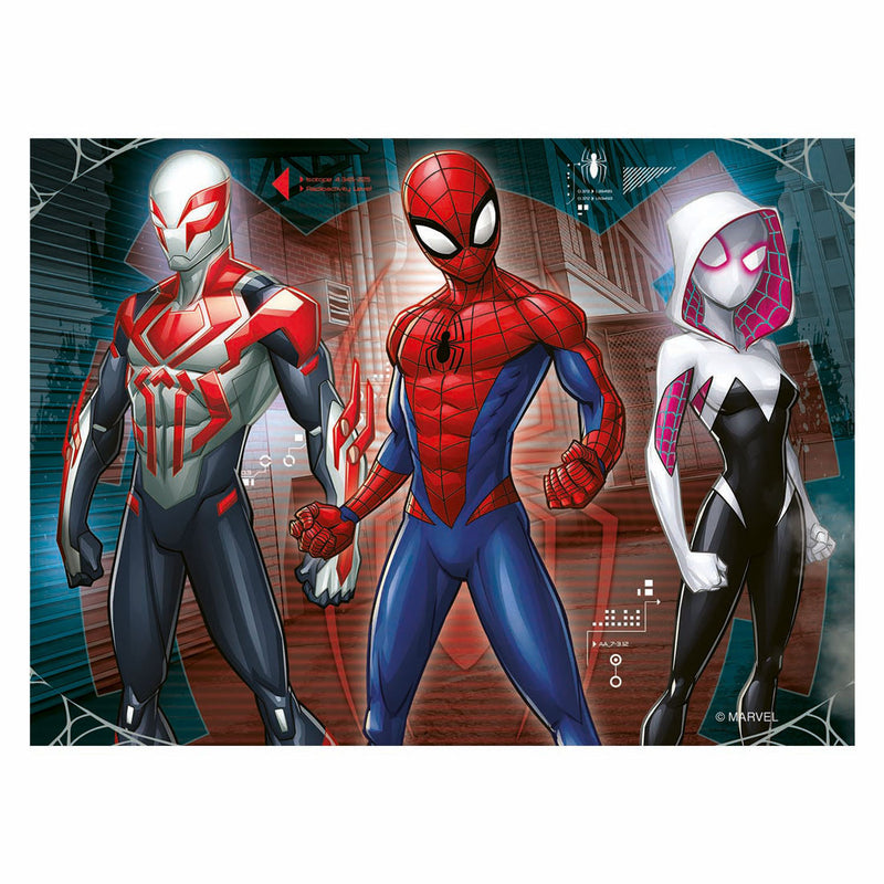 Load image into Gallery viewer, Ravensburger legpuzzel spiderman - 4 puzzels