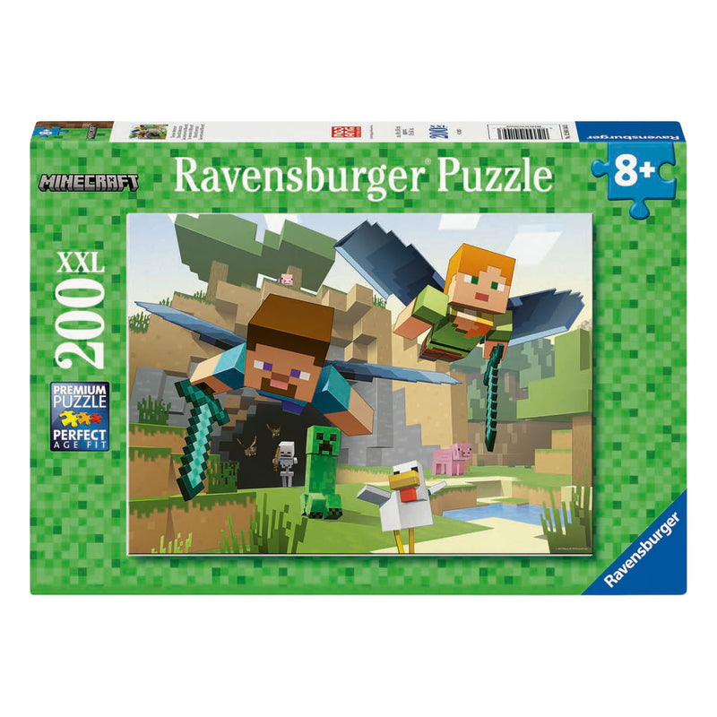 Load image into Gallery viewer, Ravensburger legpuzzel minecraft avonturen - 200st. xxl