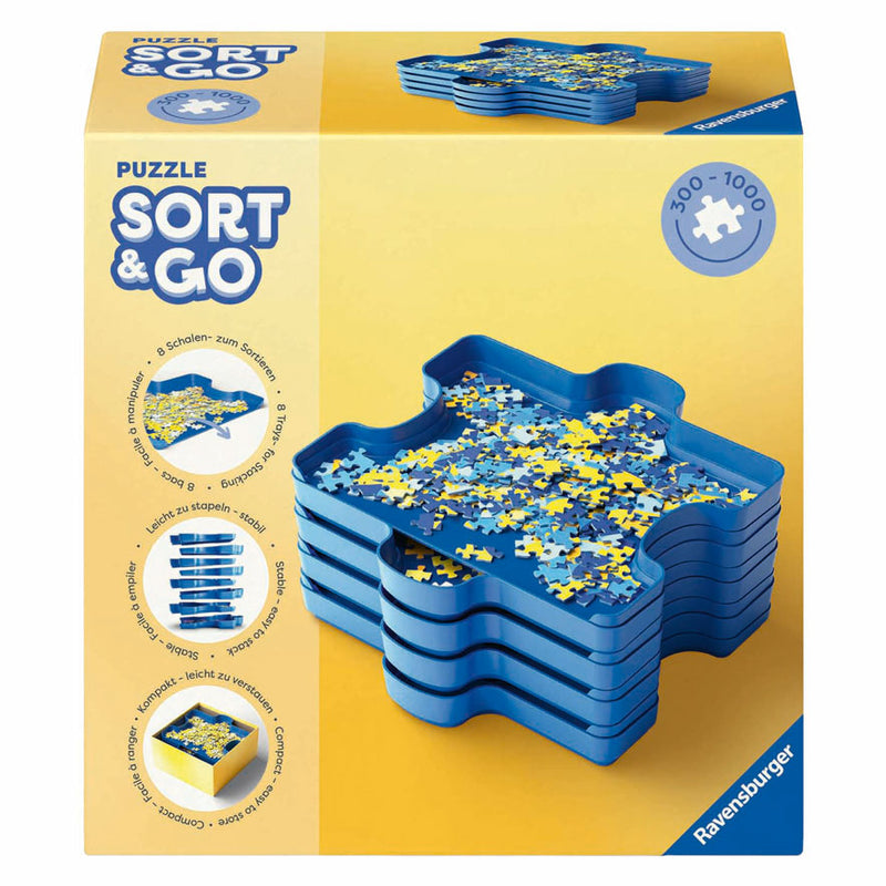 Load image into Gallery viewer, Ravensburger puzzle sort and go - puzzelsorteerder - 8st.