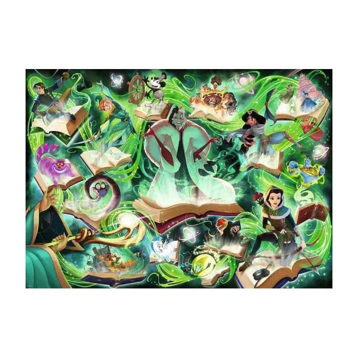 Load image into Gallery viewer, Ravensburger legpuzzel disney lorcana glimmers of the realm: emerald - 1000st.