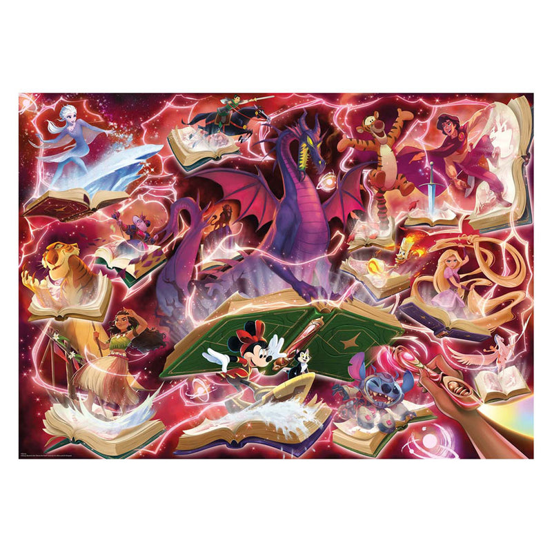 Load image into Gallery viewer, Ravensburger legpuzzel disney lorcana glimmers of the realm: ruby - 1000st.