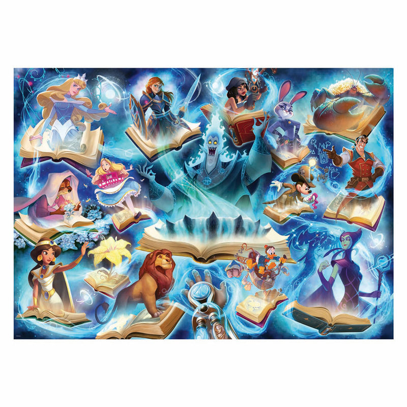 Load image into Gallery viewer, Ravensburger legpuzzel disney lorcana glimmers of the realm: sapphire - 1000st.