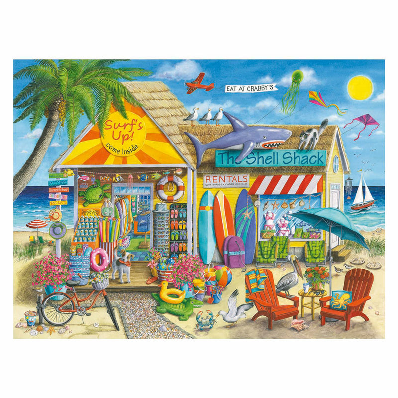 Load image into Gallery viewer, Ravensburger legpuzzel surf's up - 1500st.