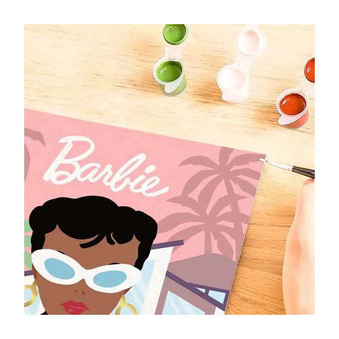 Load image into Gallery viewer, Ravensburger schilderen op nummer barbie 1959 creatief pakket volwassenen.