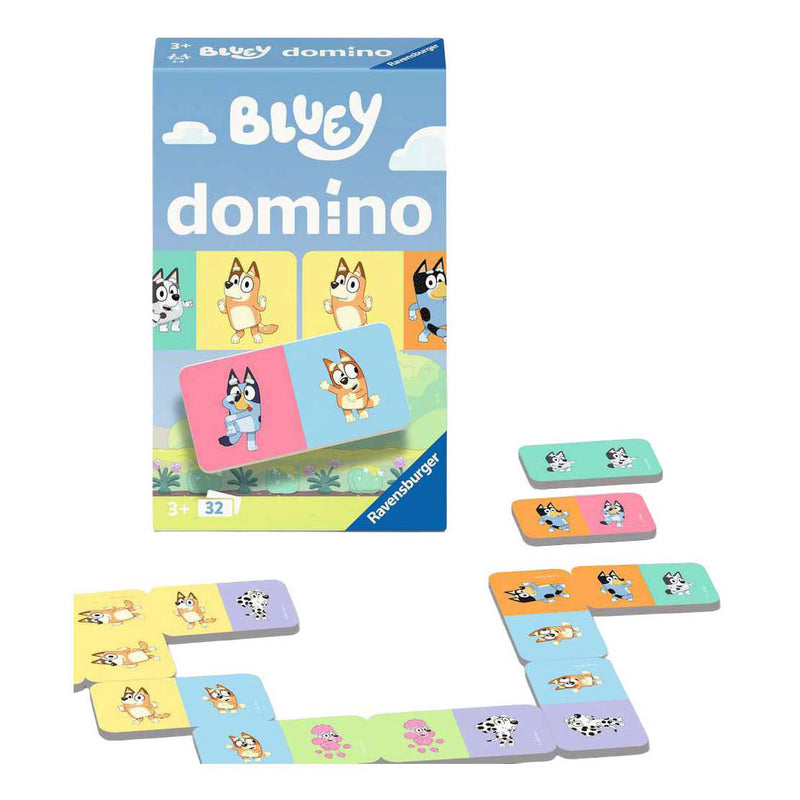 Load image into Gallery viewer, Ravensburger – bluey domino – pocketspel – vanaf 3 jaar