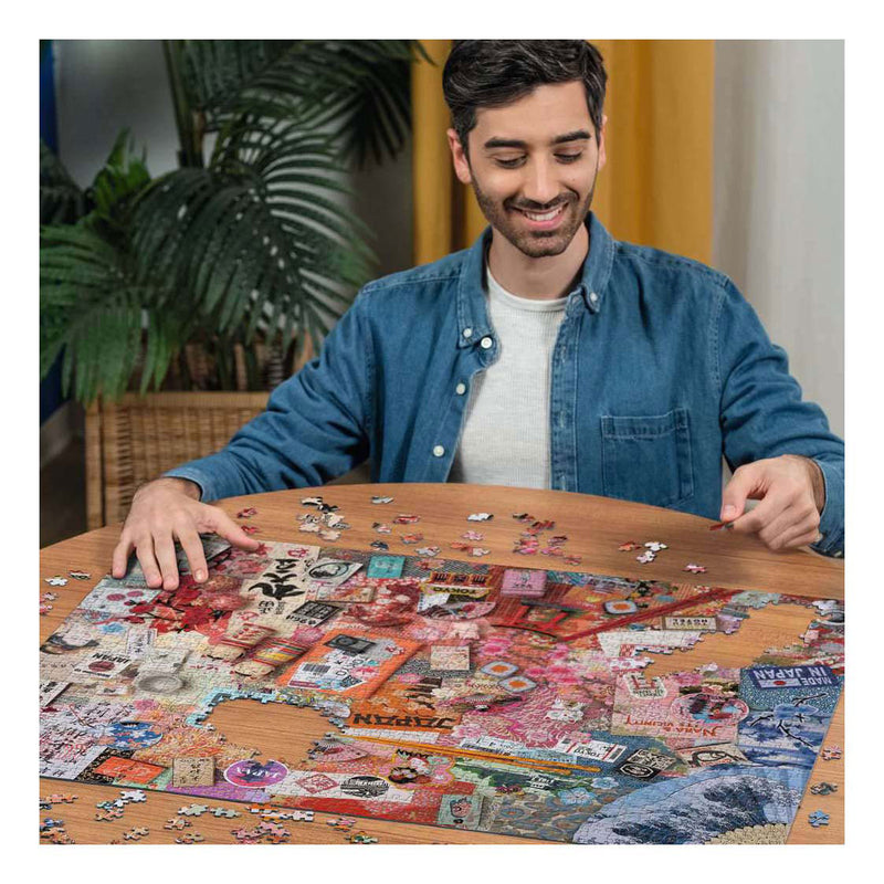 Load image into Gallery viewer, Ravensburger – reis naar tokio – legpuzzel – 1500 stukjes