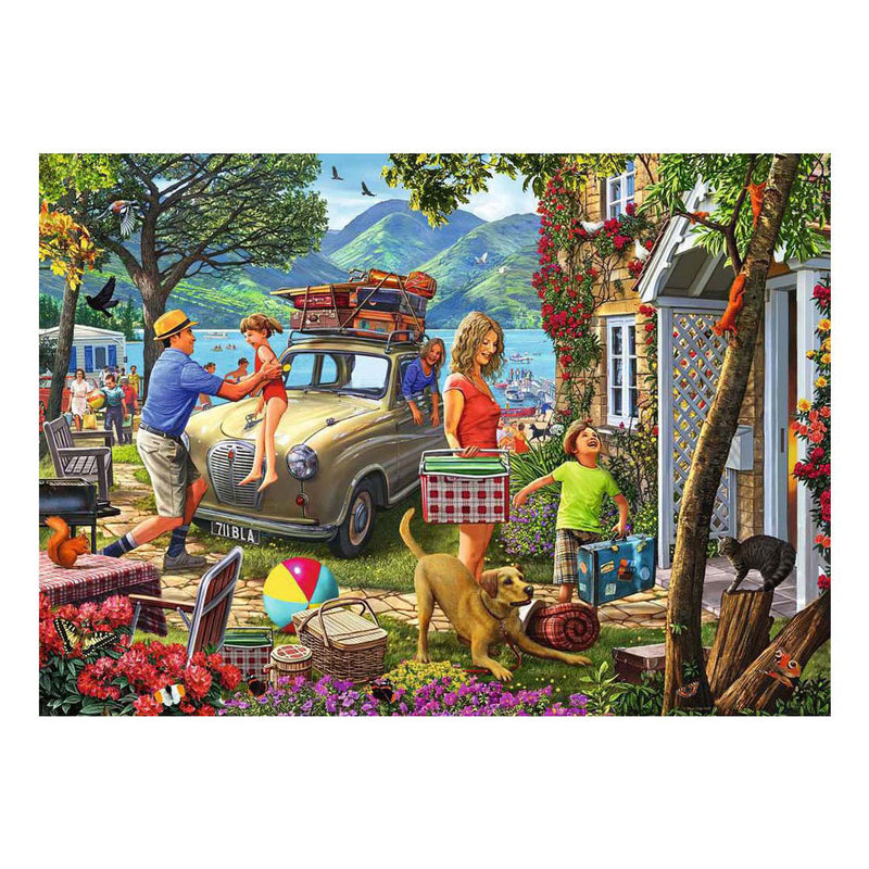 Load image into Gallery viewer, Ravensburger – holiday cottage – legpuzzel – 1000 stukjes