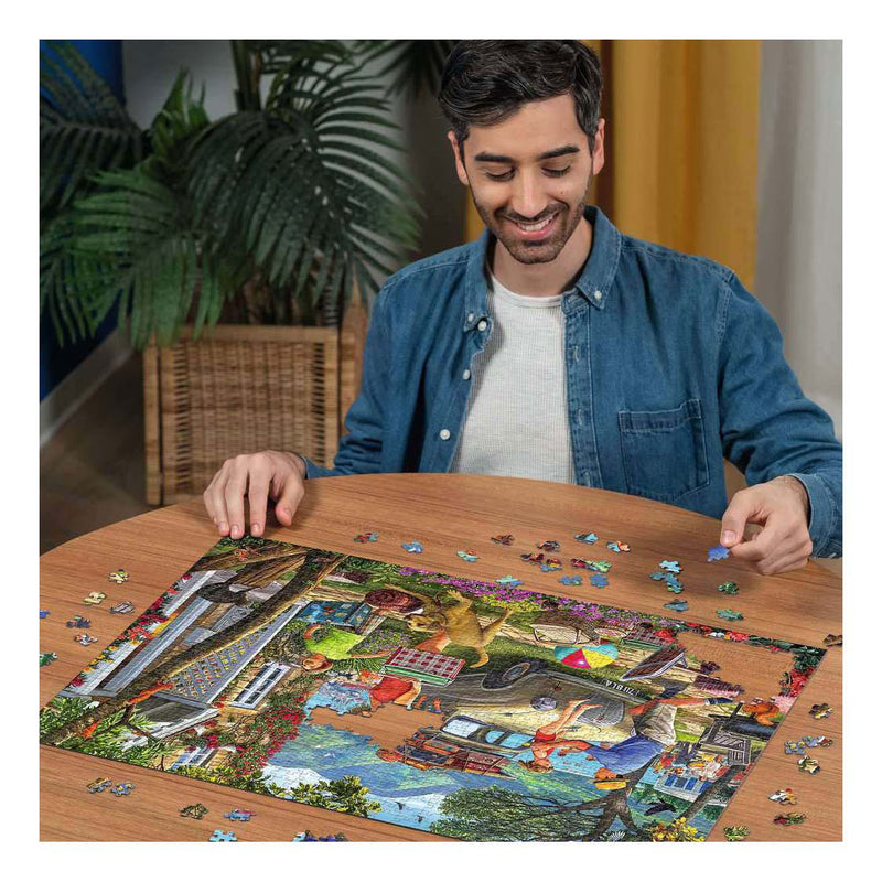 Load image into Gallery viewer, Ravensburger – holiday cottage – legpuzzel – 1000 stukjes