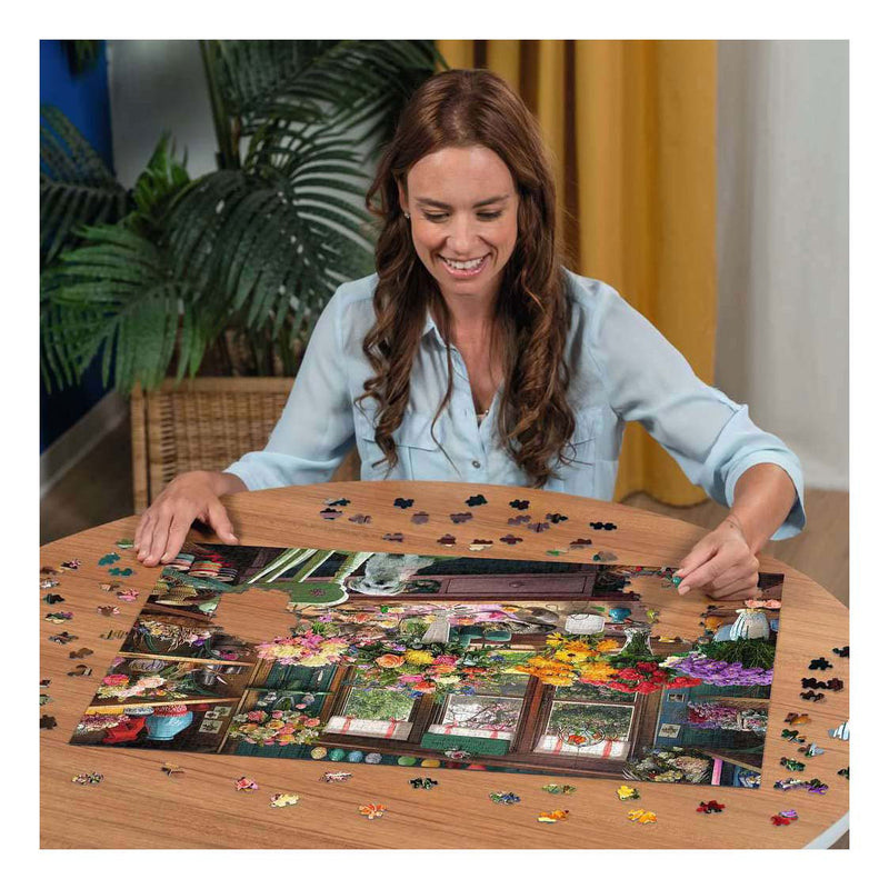 Load image into Gallery viewer, Ravensburger – my haven no.13: flower arranger – legpuzzel – 1000 stukjes