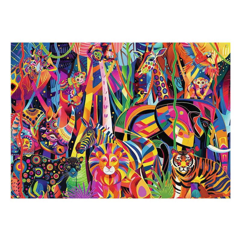 Load image into Gallery viewer, Ravensburger – jeweled jungle – legpuzzel – 1000 stukjes