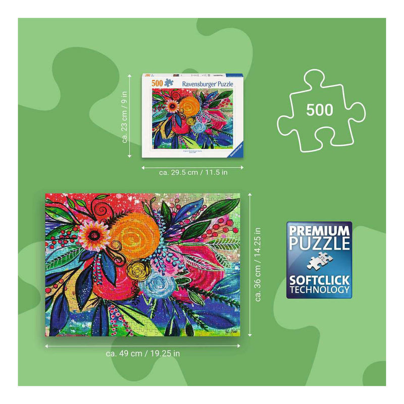 Load image into Gallery viewer, Ravensburger – kleurenexplosie – legpuzzel – 500 stukjes