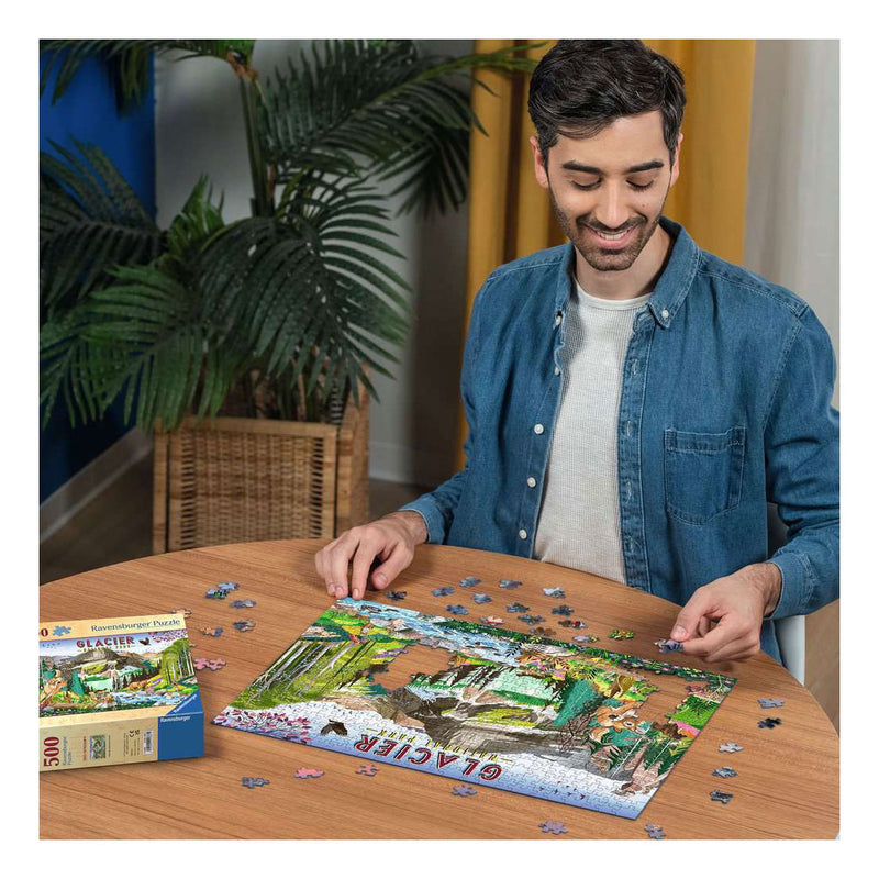 Load image into Gallery viewer, Ravensburger – glacier national park – legpuzzel – 500 stukjes