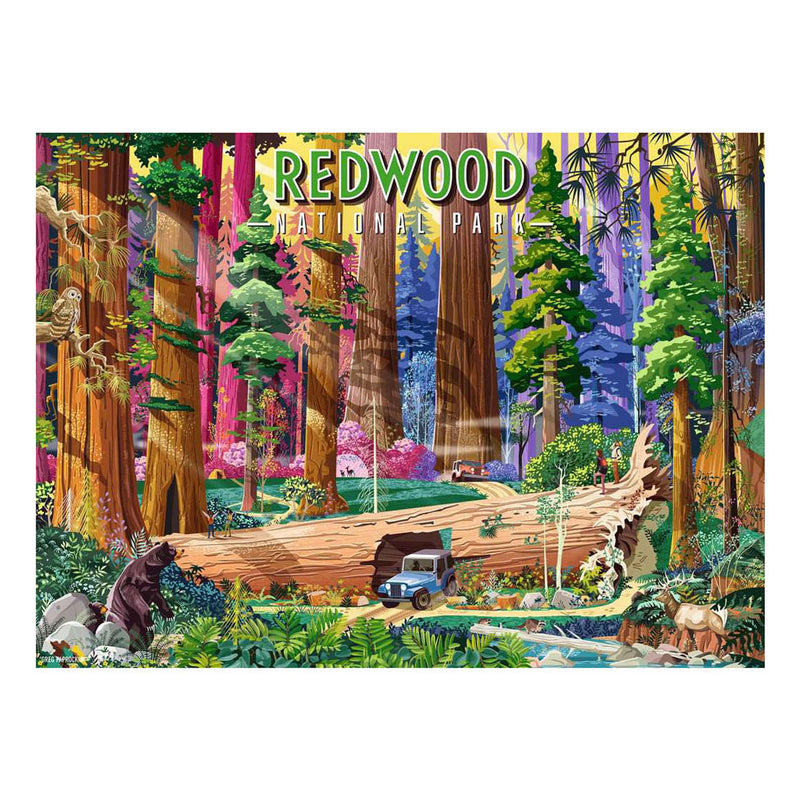 Load image into Gallery viewer, Ravensburger – redwood national park – legpuzzel – 500 stukjes