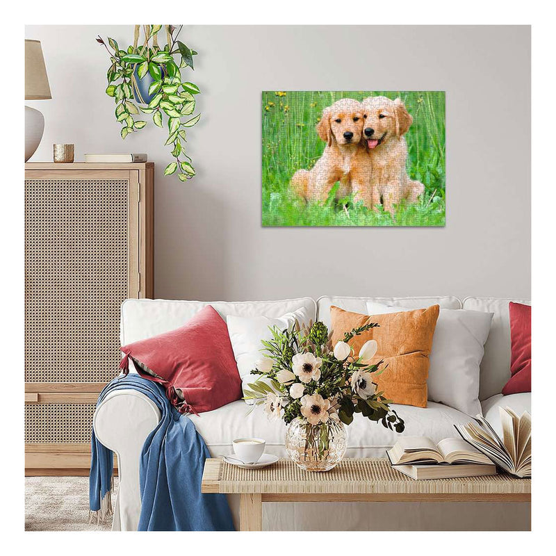 Load image into Gallery viewer, Ravensburger puzzel golden retriever