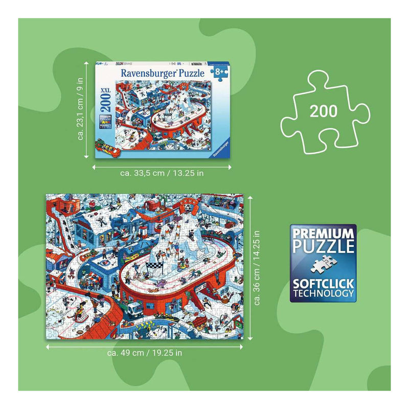 Load image into Gallery viewer, Ravensburger puzzel winter sport stadium