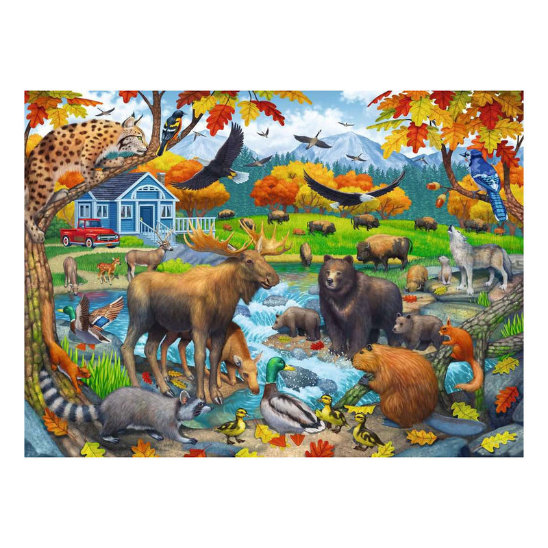 Load image into Gallery viewer, Ravensburger – wildlife gathering – kinderpuzzel – 150 stukjes