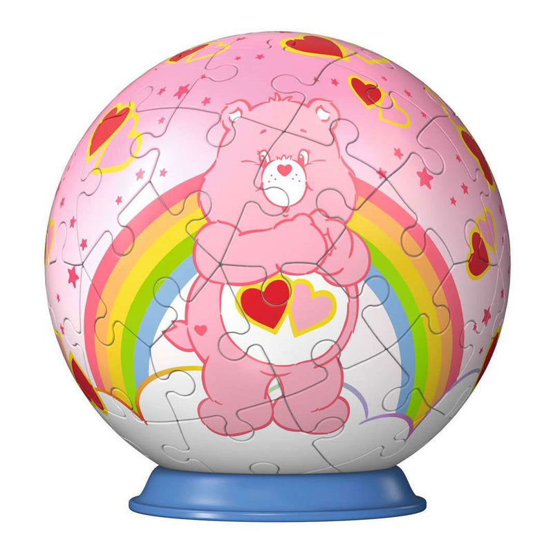 Load image into Gallery viewer, Ravensburger – care bears: love-a-lot bear – 3d puzzle-ball – 55 stukjes