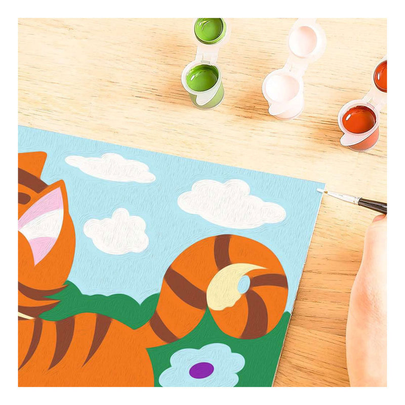 Load image into Gallery viewer, Ravensburger creart schilderen op nummer - kat met vlinder