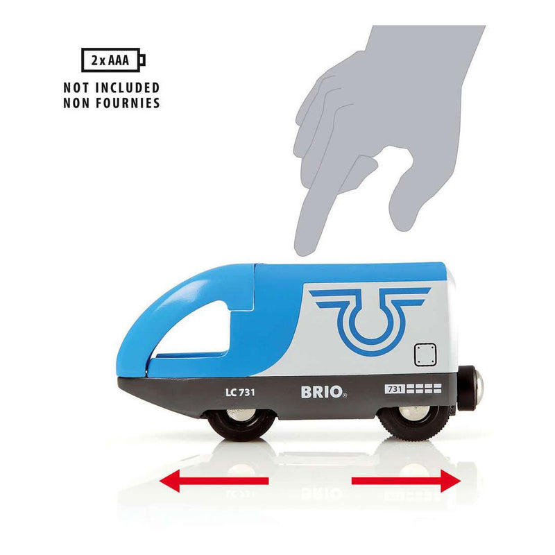 Load image into Gallery viewer, Ravensburger brio treinset met perron en twee treinen - 42dlg.