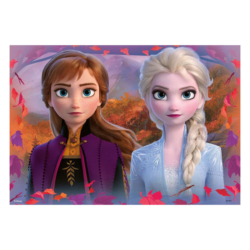 Load image into Gallery viewer, Ravensburger puzzel frozen 2 de reis naar het onbekende 2x12 stukjes