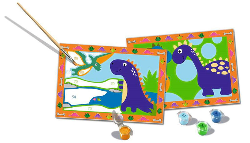 Load image into Gallery viewer, Ravensburger creart land of the dinosaur