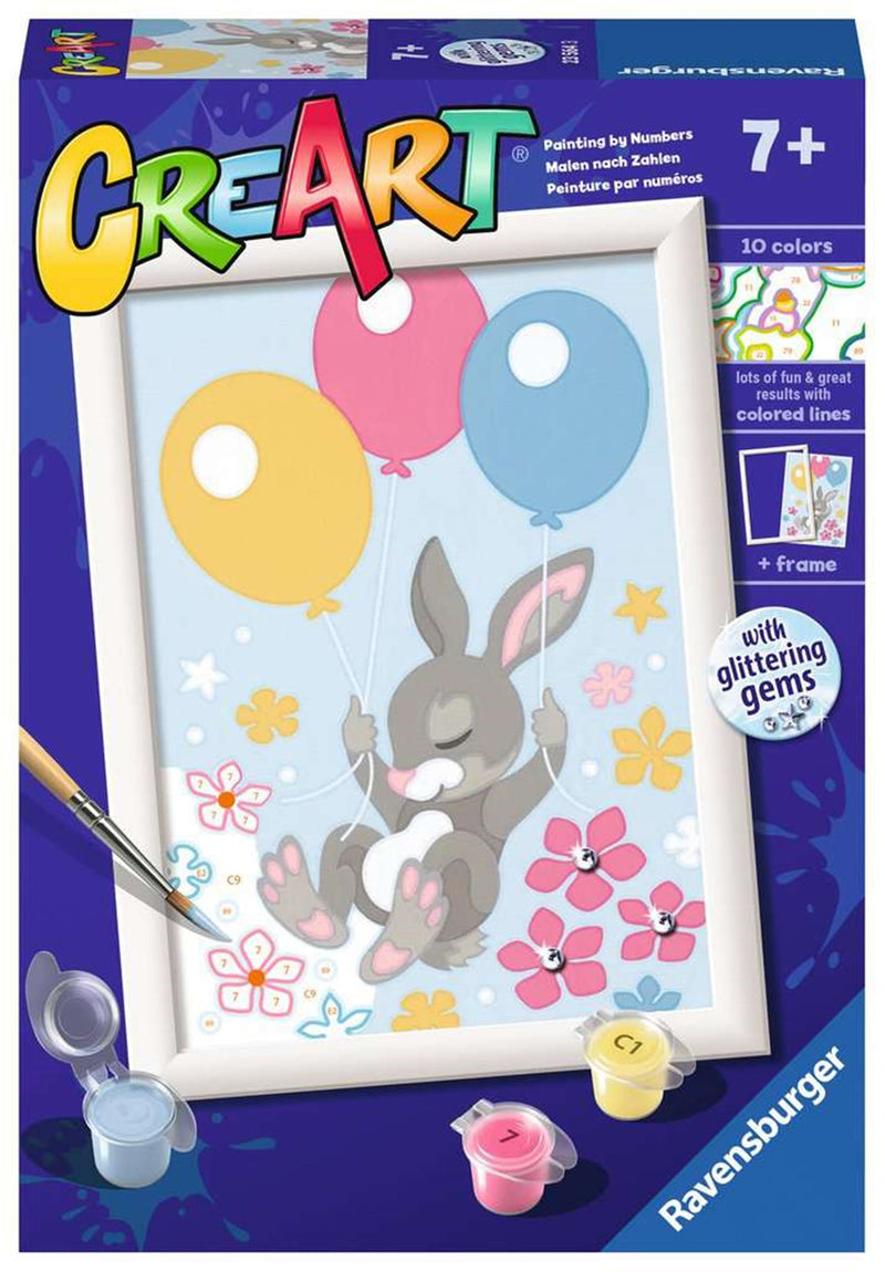 Load image into Gallery viewer, Ravensburger creart flying bunny