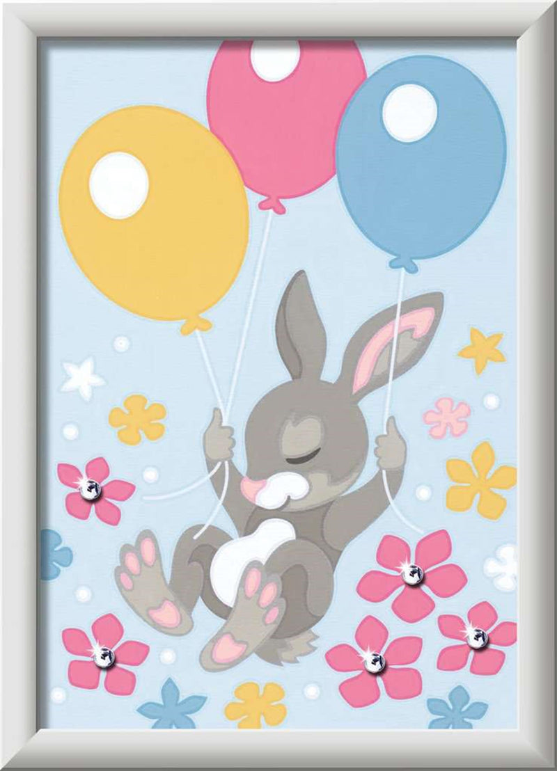 Load image into Gallery viewer, Ravensburger creart flying bunny