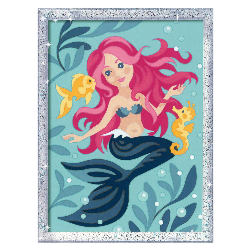 Load image into Gallery viewer, Ravensburger Schilderen op Nummer - Zeemeermin Glitter