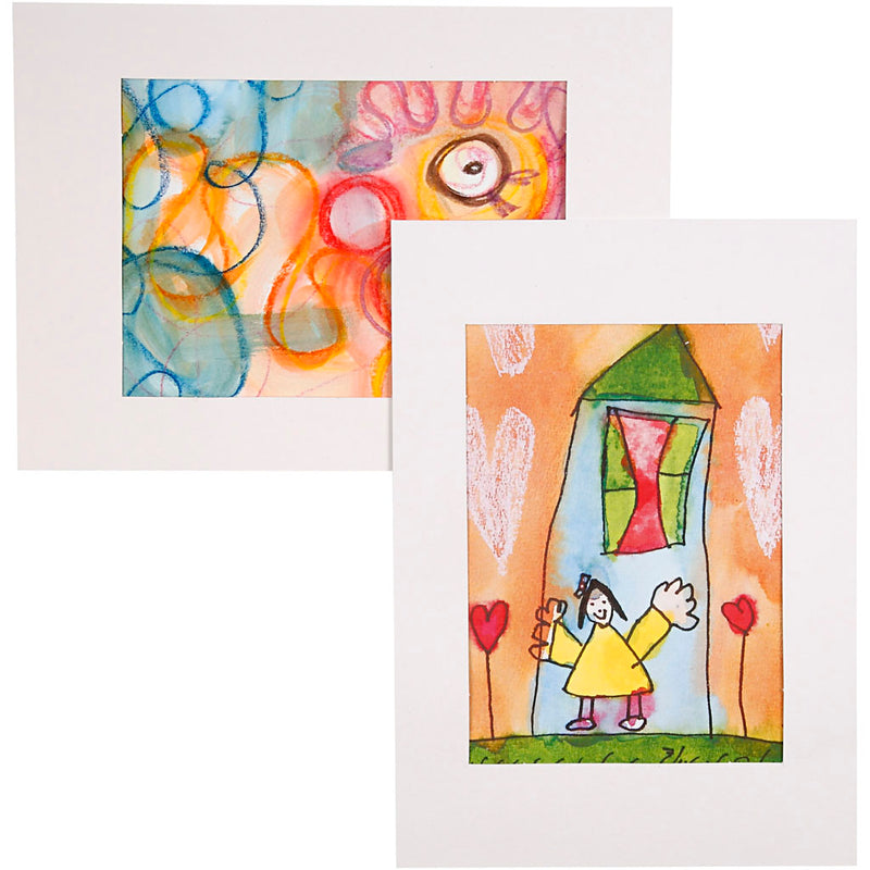 Afbeelding laden in galerijviewer, Https: www.cchobby.nl passepartout-lijsten-afm-19-8x28-cm-500-gr-wit-100-stuk-1-doos