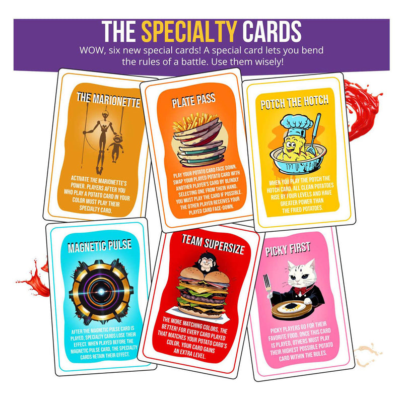 Load image into Gallery viewer, Fried potatoes card game deep fried edition (engelstalig)