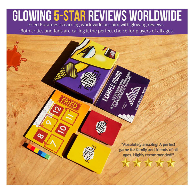 Load image into Gallery viewer, Fried potatoes card game deep fried edition (engelstalig)