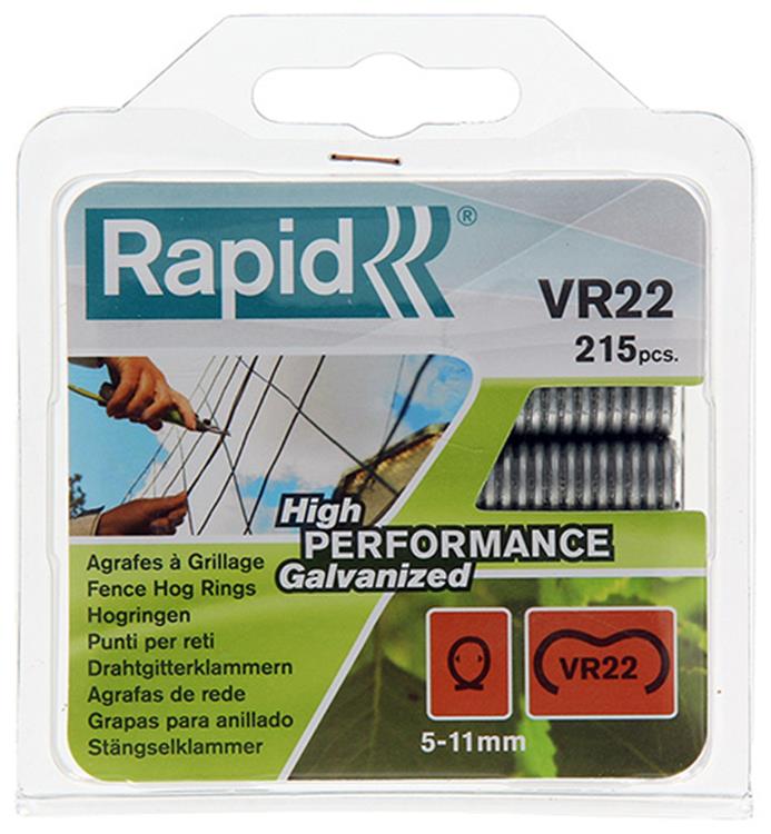 Load image into Gallery viewer, Rapid 1011745 - hogringen (215) vr 22 galva c | 5 stuks