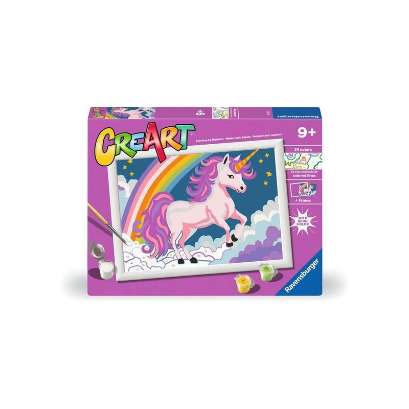 Load image into Gallery viewer, Ravensburger creart schilderen op nummer - eenhoorn