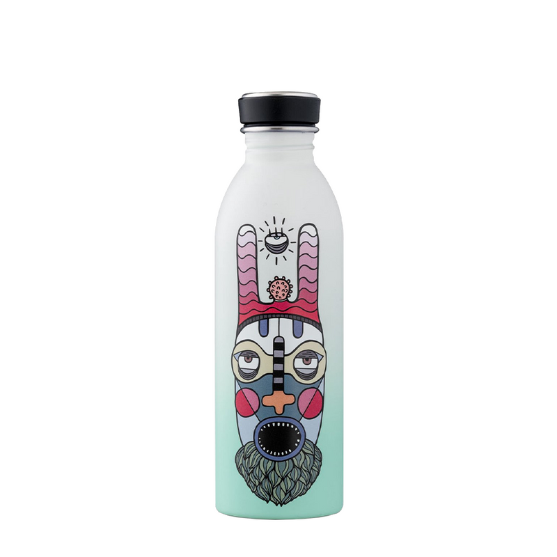 Afbeelding laden in galerijviewer, 24 bottles drinkfles urban bottle elena salmistraro 500ml