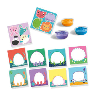 Load image into Gallery viewer, Ses my first vingerverf dieren | 2 stuks