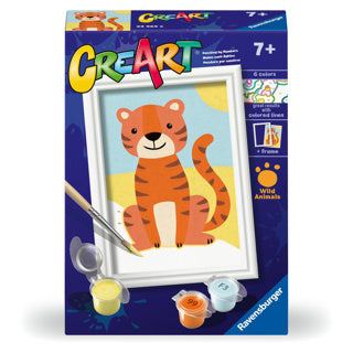 Load image into Gallery viewer, Ravensburger creart wilde tijger schilderen op nummer | 3 stuks