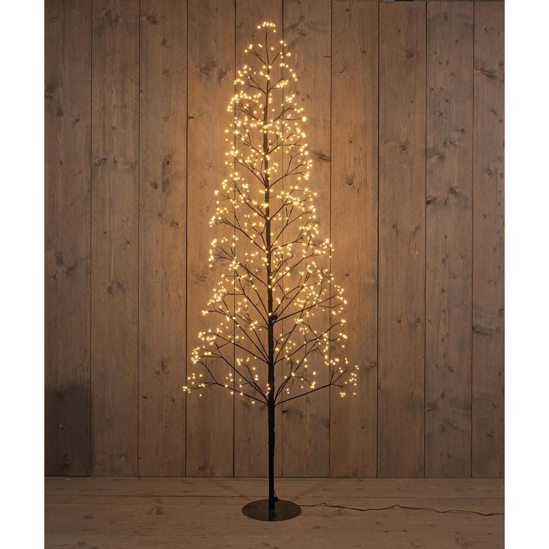 Load image into Gallery viewer, Anna's collection verlichte kerstboom 960led classic warm h180cm met flits functie, dimmer en timer ip44