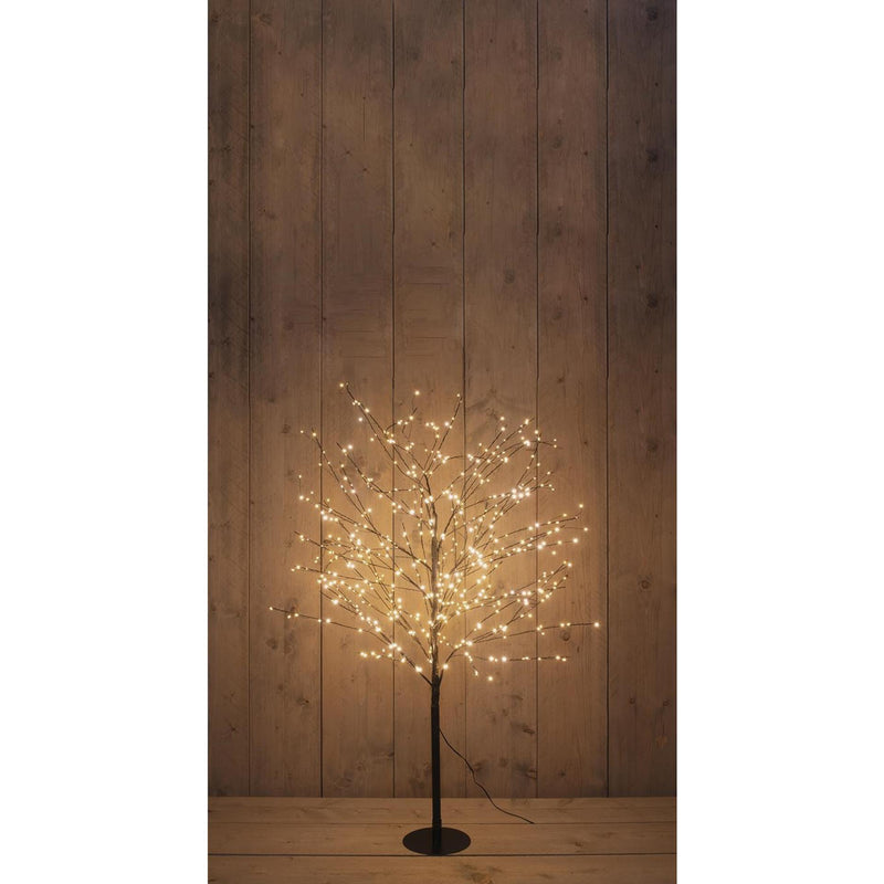 Load image into Gallery viewer, Anna's collection verlichte boom 600led classic warm h120cm met flits functie, dimmer en 8uur timer ip44