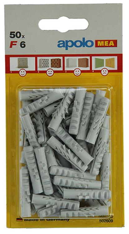 Load image into Gallery viewer, Celo 1015369 - 50 nylon pluggen f 502609 6 mm | 5 stuks