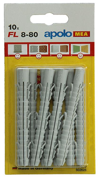Load image into Gallery viewer, Celo 1015387 - 10 lange nylon pluggen fl 502625 8 mm | 5 stuks