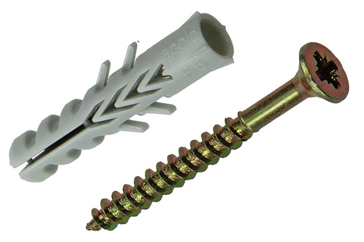 Load image into Gallery viewer, Celo 1015376 - 20 nylon pluggen f + sps 6 mm + schroeven 502616 | 5 stuks