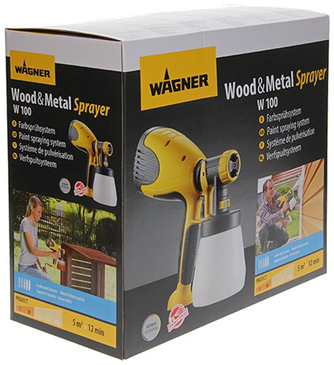 Afbeelding laden in galerijviewer, Wagner wood metal sprayer w100 verfspuit