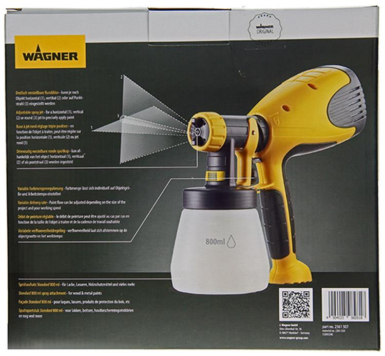 Afbeelding laden in galerijviewer, Wagner wood metal sprayer w100 verfspuit