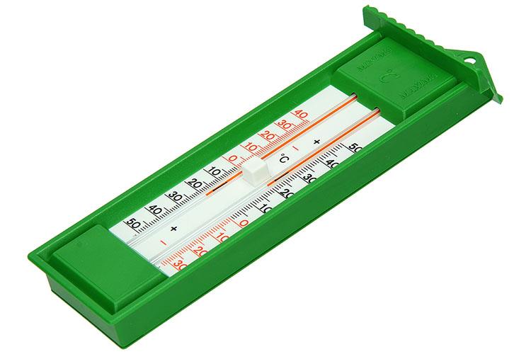 Load image into Gallery viewer, 1008121 - min-max thermometer huisje kunststof groen | 2 stuks