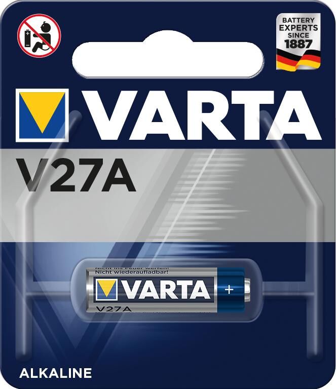 Load image into Gallery viewer, Varta batterij v27ga lr27 12v o.a. alarm