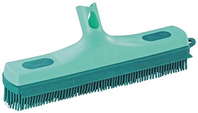Afbeelding laden in galerijviewer, Leifheit suprabezem - rubberen bezemkop - click systeem - 30 cm veegbreedte