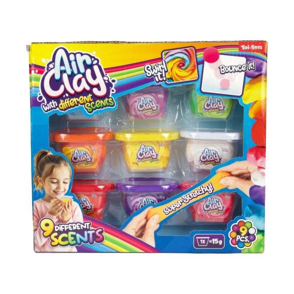 Load image into Gallery viewer, Toi-toys creamy clay superzachte klei met geur - 9dlg.