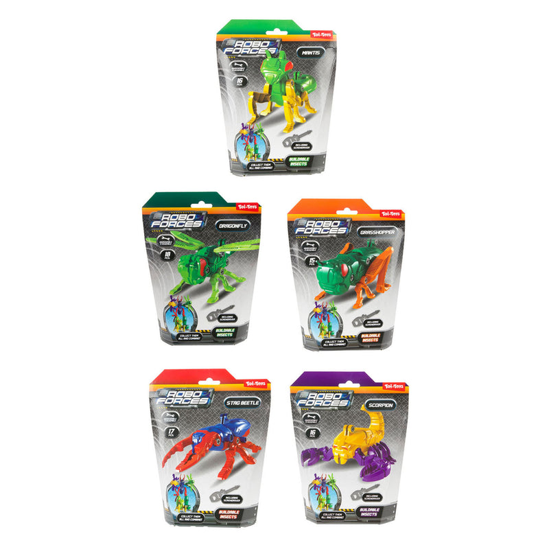 Afbeelding laden in galerijviewer, Toi-toys monteerbaar 3d insect - 5-in-1